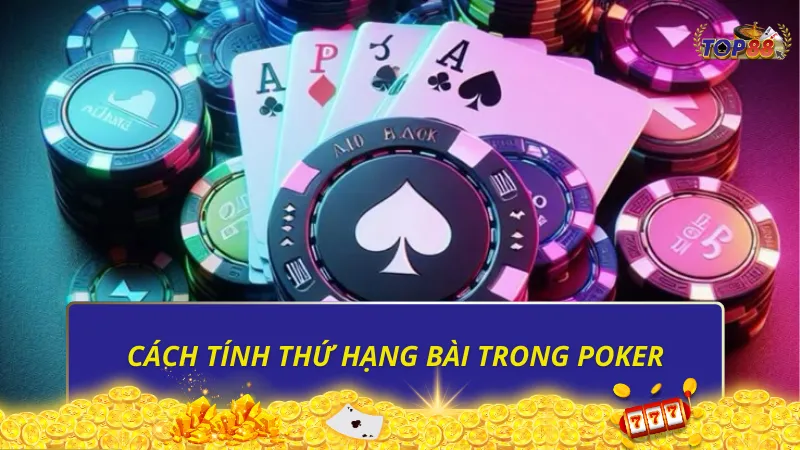 Cách tính thứ hạng bài trong Poker