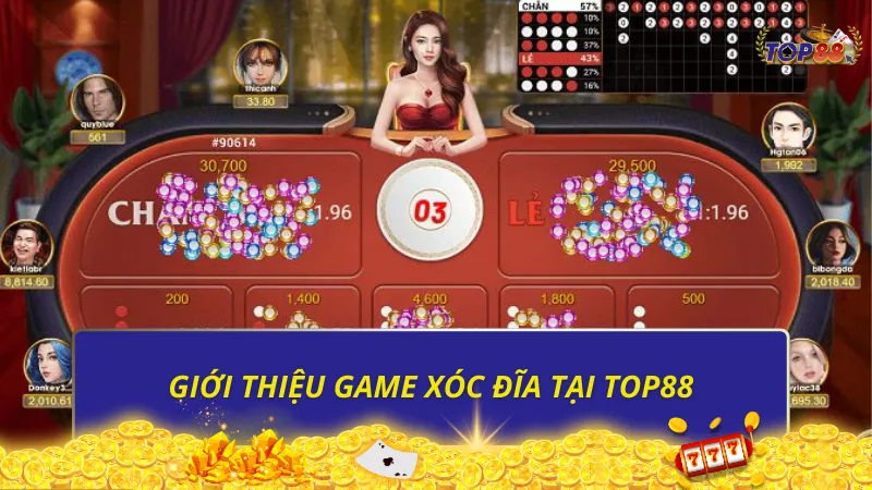 Giới thiệu game Xóc đĩa tại Top88